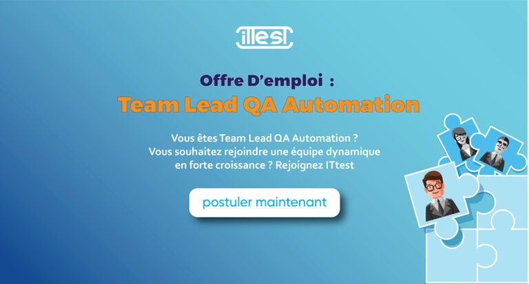 Team Lead QA Automation offre d'emploi