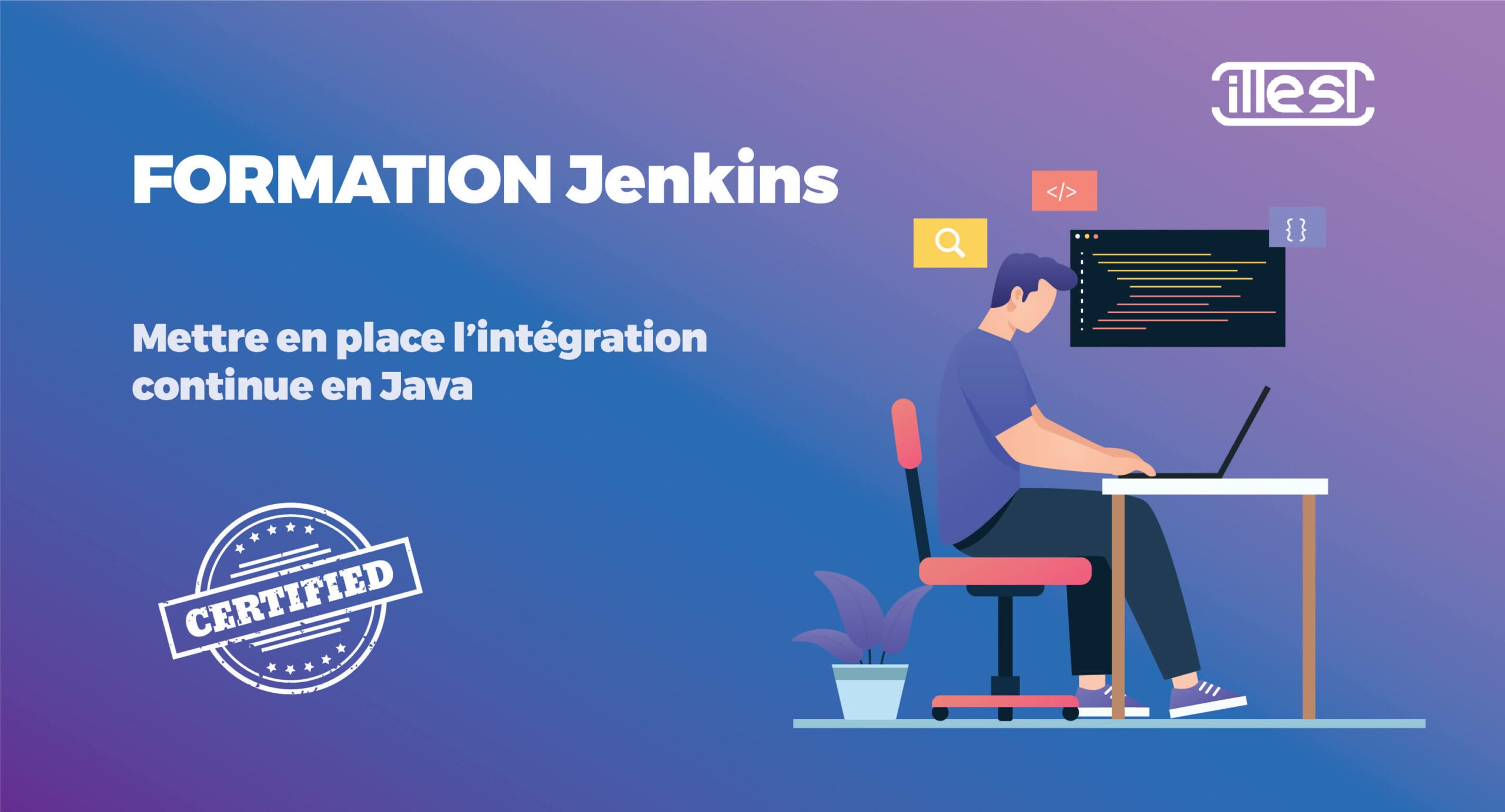 Formation Jenkins, mettre en place l’intégration continue en Java