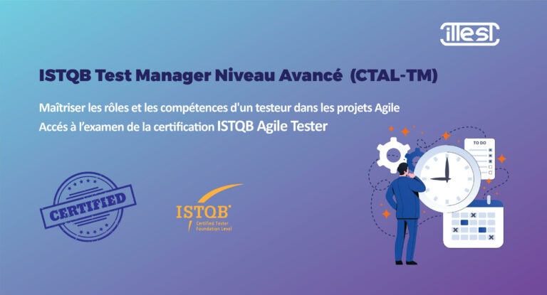 ISTQB Test Manager niveau avancé (CTAL-TM) formation est certification